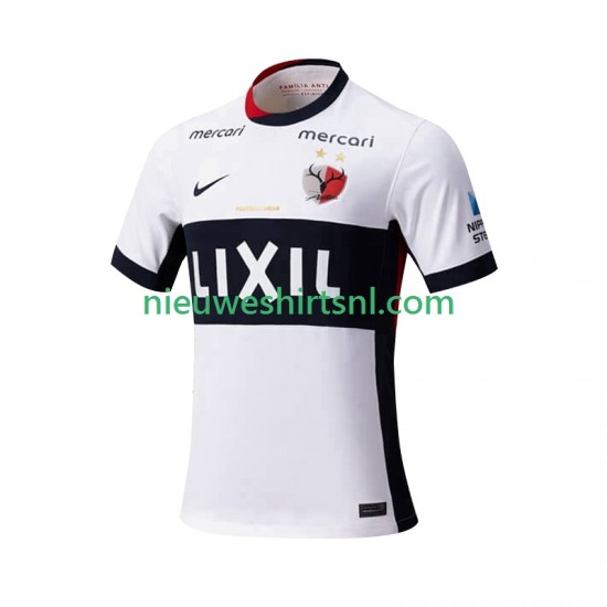 Kashima Antlers Heren Shirt met Bedrukking Uit 2025 Korte Mouw
