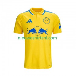 Leeds United Heren Shirt met Bedrukking Uit 2024-2025 Korte Mouw