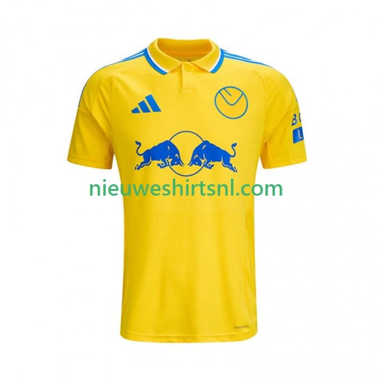 Leeds United Heren Shirt met Bedrukking Uit 2024-2025 Korte Mouw