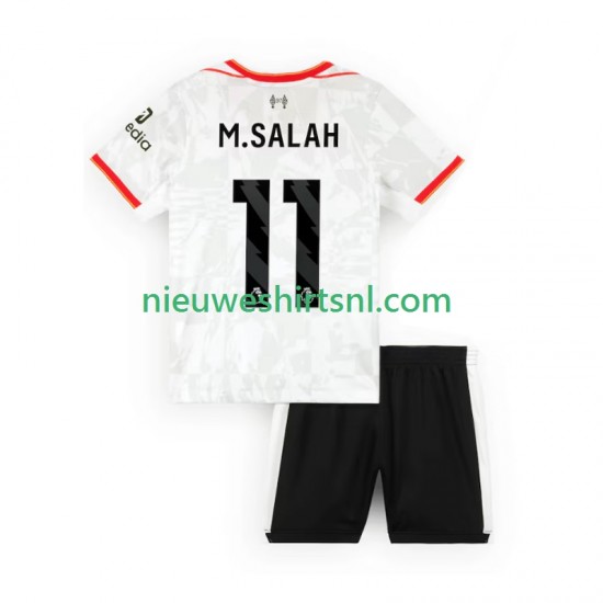 Liverpool Kind Shirt met Bedrukking M.SALAH 11 Derde 2024-2025 Korte Mouw