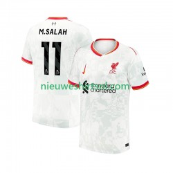 Liverpool Heren Shirt met Bedrukking M.SALAH 11 Derde 2024-2025 Korte Mouw