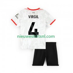 Liverpool Kind Shirt met Bedrukking VIRGIL 4 Derde 2024-2025 Korte Mouw