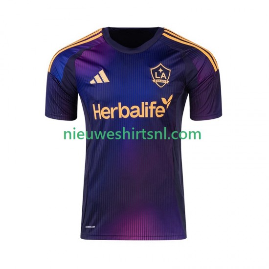Los Angeles Galaxy Heren Shirt met Bedrukking Uit 2025 Korte Mouw