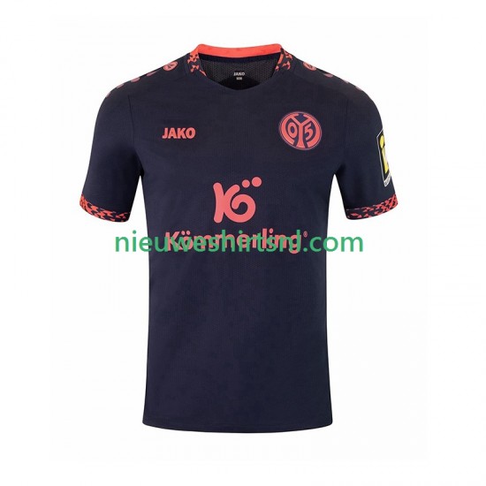 Mainz 05 Heren Shirt met Bedrukking Uit 2024-2025 Korte Mouw