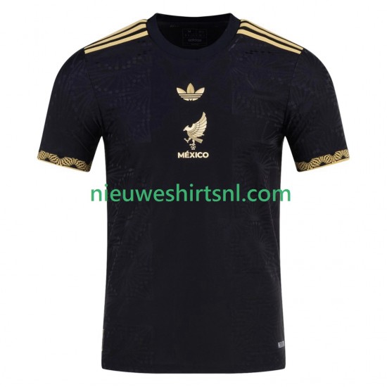 Mexico Heren Shirt met Bedrukking Gold Cup Thuis 2025 Korte Mouw