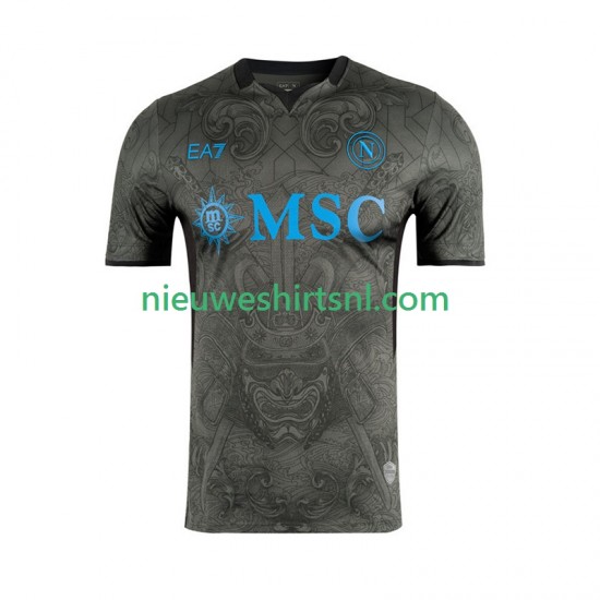 Napoli Heren Shirt met Bedrukking Derde 2024-2025 Korte Mouw