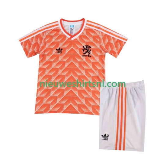 Nederland Kind Shirt met Bedrukking 1988 Retro Thuis Korte Mouw