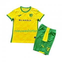 Norwich City Kind Shirt met Bedrukking Thuis 2024-2025 Korte Mouw