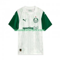 Palmeiras Heren Shirt met Bedrukking Uit 2025 Korte Mouw