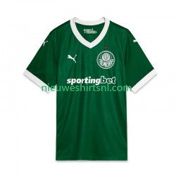 Palmeiras Heren Shirt met Bedrukking Thuis 2025 Korte Mouw