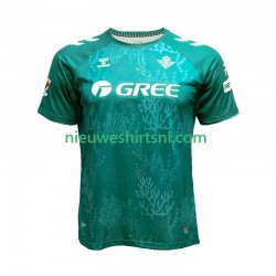 Real Betis Heren Shirt met Bedrukking Sustainability Thuis 2024-2025 Korte Mouw