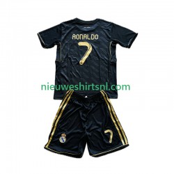Real Madrid Kind Shirt met Bedrukking Cristiano Ronaldo 7 2012 Retro Uit 2011 Korte Mouw
