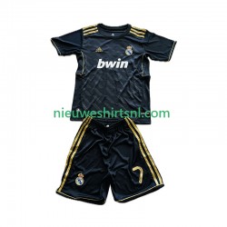 Real Madrid Kind Shirt met Bedrukking Cristiano Ronaldo 7 2012 Retro Uit 2011 Korte Mouw