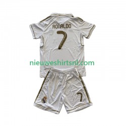 Real Madrid Kind Shirt met Bedrukking Cristiano Ronaldo 7 2012 Retro Thuis 2011 Korte Mouw