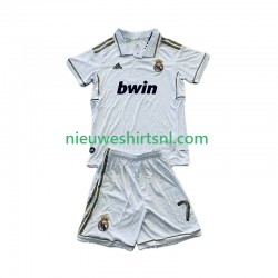 Real Madrid Kind Shirt met Bedrukking Cristiano Ronaldo 7 2012 Retro Thuis 2011 Korte Mouw