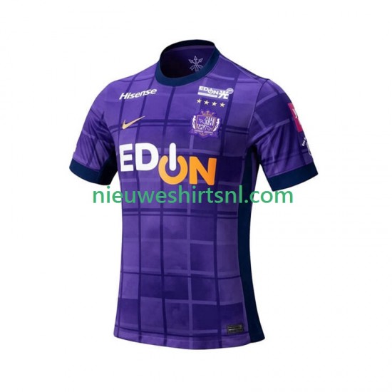 Heren Shirt met Bedrukking Sanfrecce Hiroshima Thuis 2025 Korte Mouw
