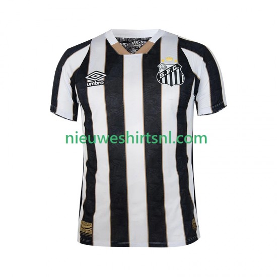 Santos FC Heren Shirt met Bedrukking Uit 2024-2025 Korte Mouw