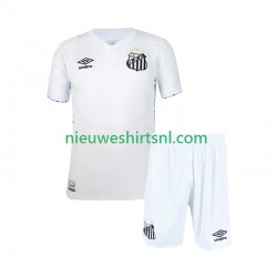 Santos FC Kind Shirt met Bedrukking Thuis 2024-2025 Korte Mouw