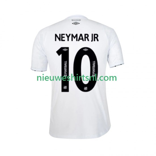 Santos FC Heren Shirt met Bedrukking Neymar JR 10 Thuis 2024-2025 Korte Mouw