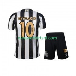 Santos FC Kind Shirt met Bedrukking Neymar JR 10 Uit 2024-2025 Korte Mouw