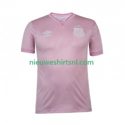 Santos FC Heren Shirt met Bedrukking October Thuis 2024-2025 Korte Mouw