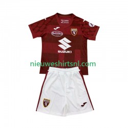 Kind Shirt met Bedrukking Torino Thuis 2024-2025 Korte Mouw