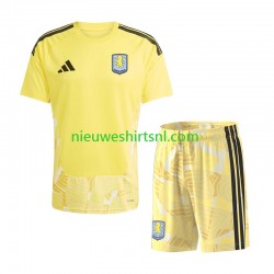 Aston Villa Kind Shirt met Bedrukking Doelman Thuis 2026-2027 Korte Mouw