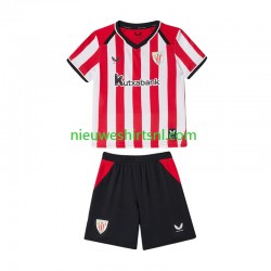 Athletic Bilbao Kind Shirt met Bedrukking Thuis 2026-2027 Korte Mouw