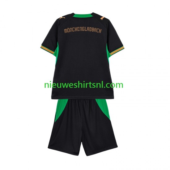 Rusland Kind Shirt met Bedrukking Bo Monchengladbach Uit 2026-2027 Korte Mouw