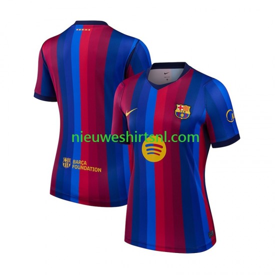 FC Barcelona Dames Shirt met Bedrukking Thuis 2026-2027 Korte Mouw