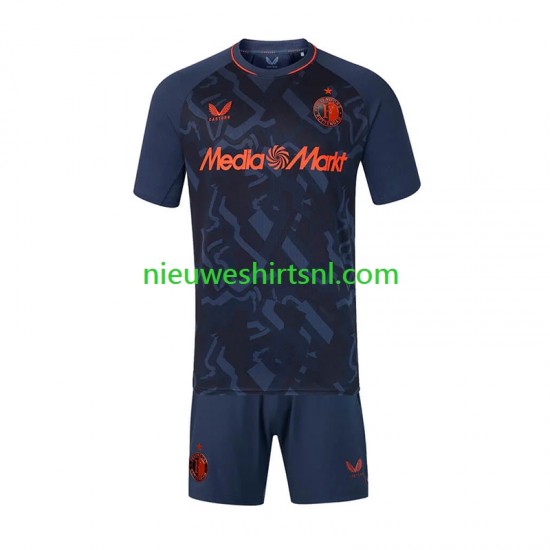 Feyenoord Rotterdam Kind Shirt met Bedrukking Derde 2026-2027 Korte Mouw