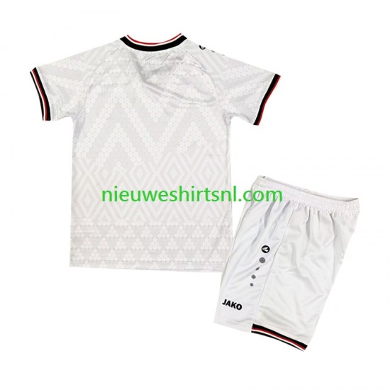 Irak Kind Shirt met Bedrukking Uit 2026-2027 Korte Mouw