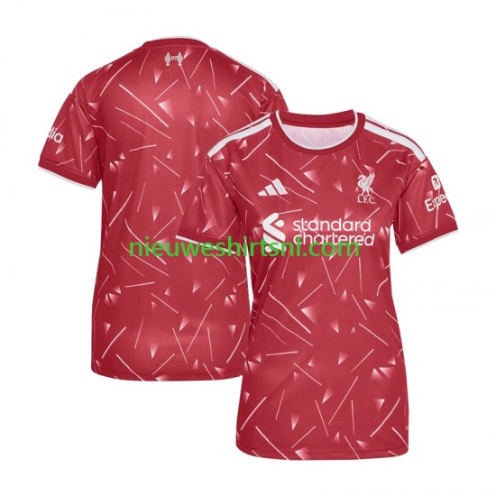 Liverpool Dames Shirt met Bedrukking Thuis 2026-2027 Korte Mouw