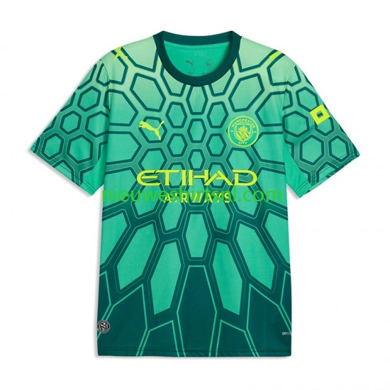 Manchester City Kind Shirt met Bedrukking Doelman Gianluigi Donnarumma Thuis 2026-2027 Korte Mouw