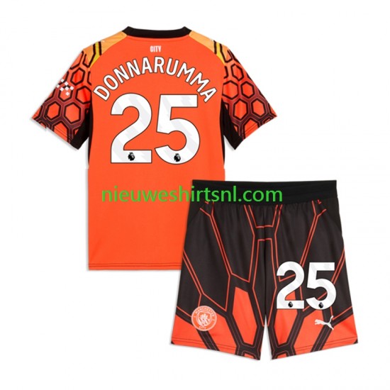 Manchester City Kind Shirt met Bedrukking Doelman Gianluigi Donnarumma Derde 2026-2027 Korte Mouw