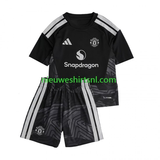 Manchester United Kind Shirt met Bedrukking Doelman Thuis 2026-2027 Korte Mouw