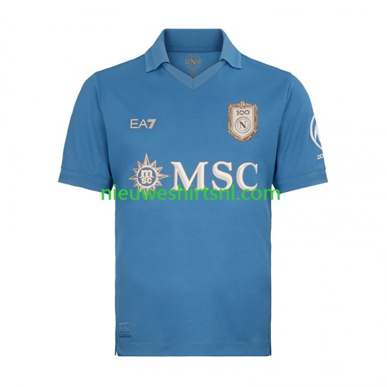Napoli Heren Shirt met Bedrukking Thuis 2026-2027 Korte Mouw