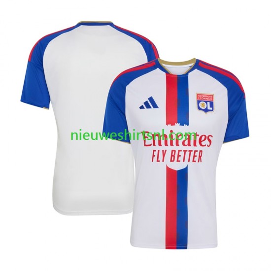 Olympique Lyonnais Heren Shirt met Bedrukking Uit 2026-2027 Korte Mouw