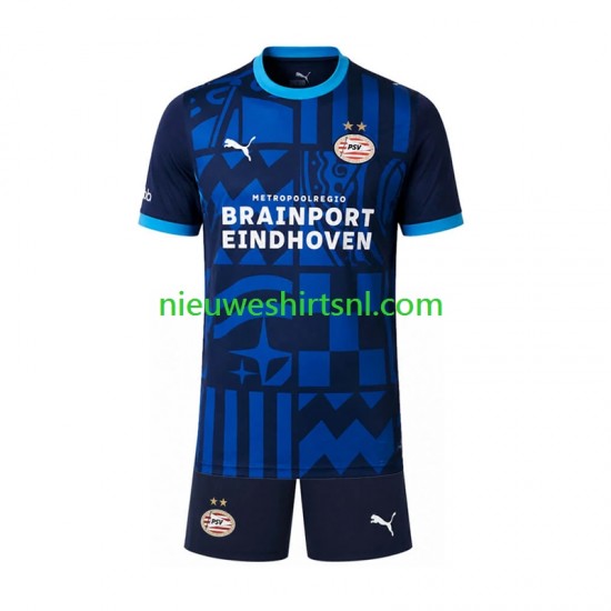 PSV Eindhoven Kind Shirt met Bedrukking Derde 2026-2027 Korte Mouw