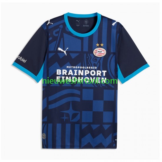 PSV Eindhoven Heren Shirt met Bedrukking Derde 2026-2027 Korte Mouw