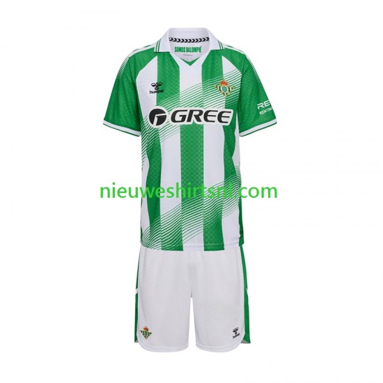 Real Betis Kind Shirt met Bedrukking Thuis 2026-2027 Korte Mouw