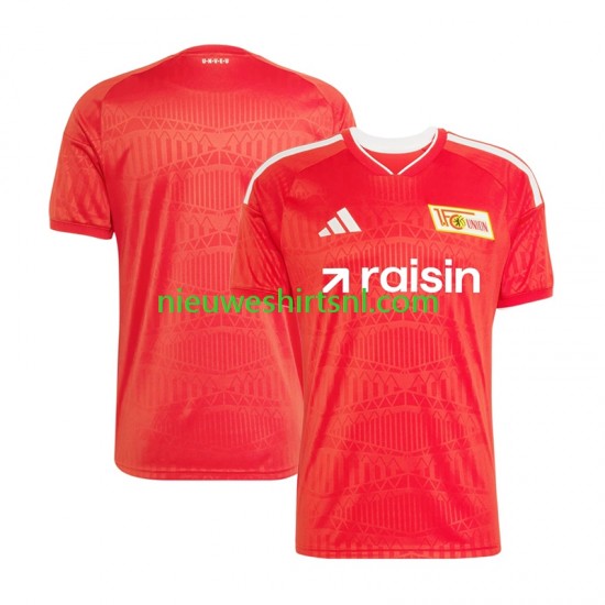 Heren Shirt met Bedrukking Union Berlin Thuis 2026-2027 Korte Mouw