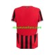 AC Milan Heren Shirt met Bedrukking Thuis 2024-2025 Korte Mouw