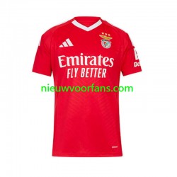 Benfica Heren Shirt met Bedrukking Thuis 2024-2025 Korte Mouw