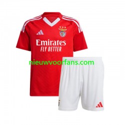 Benfica Kind Shirt met Bedrukking Thuis 2024-2025 Korte Mouw