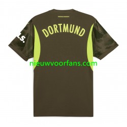 Borussia Dortmund Heren Shirt met Bedrukking Doelman Thuis 2024-2025 Korte Mouw
