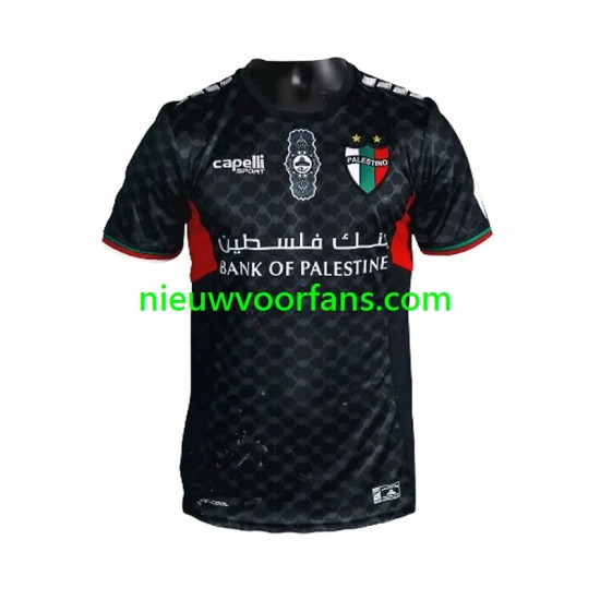Club Deportivo Palestino Heren Shirt met Bedrukking Uit 2024-2025 Korte Mouw