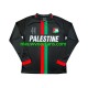 Club Deportivo Palestino Heren Shirt met Bedrukking Center Stripre Thuis 2024-2025 Lange Mouw