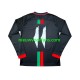 Club Deportivo Palestino Heren Shirt met Bedrukking Center Stripre Thuis 2024-2025 Lange Mouw