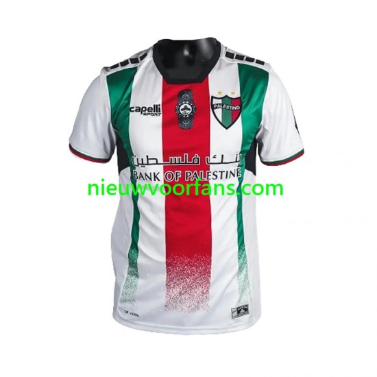 Club Deportivo Palestino Heren Shirt met Bedrukking Thuis 2024-2025 Korte Mouw